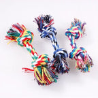 Cotton Rope Dog Toy – Double Knot Bite Resistant, Durable & Safe for Chewing