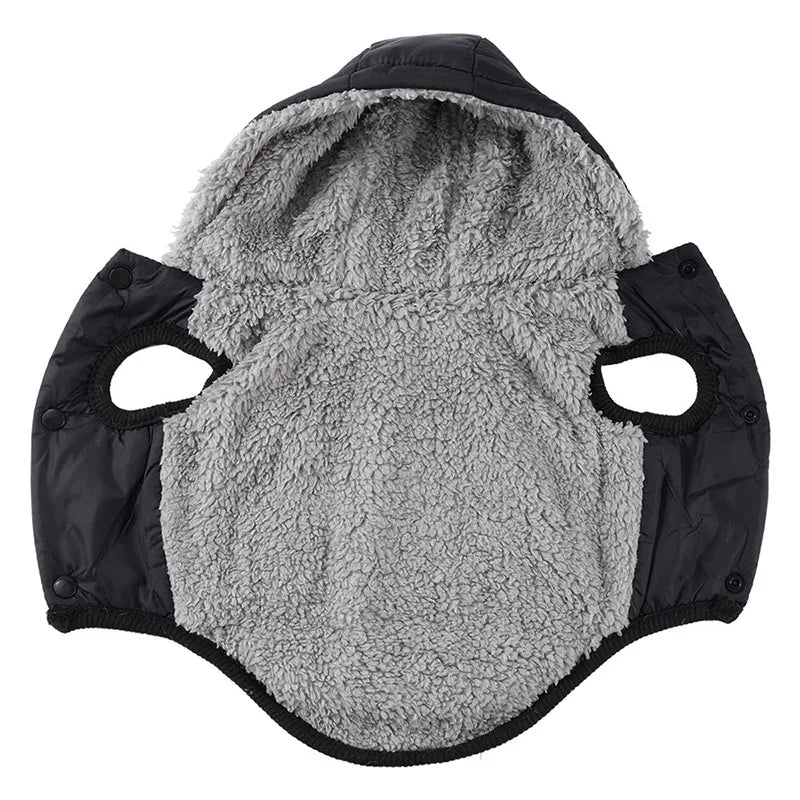 Thick Warm Dog Jacket – Autumn Winter Coat for Small Dogs