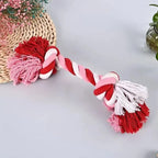 Cotton Rope Dog Toy – Double Knot Bite Resistant, Durable & Safe for Chewing
