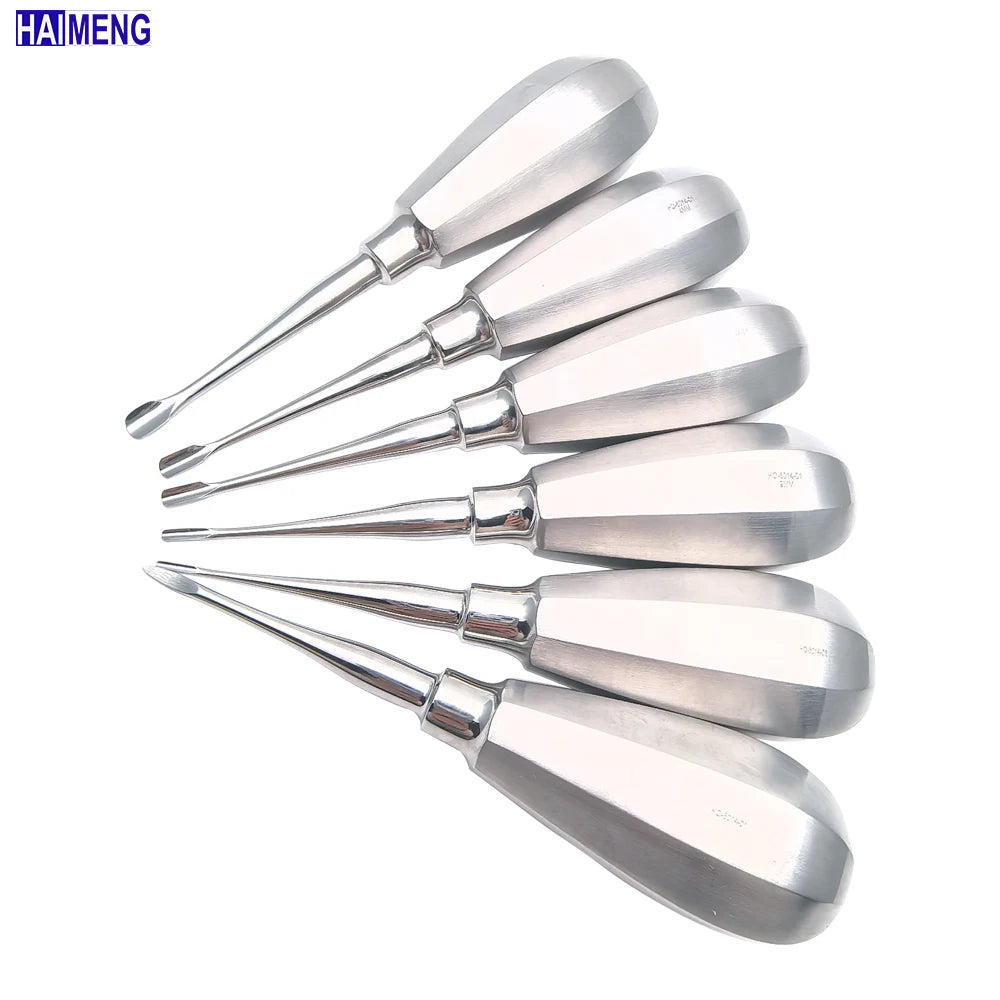 Veterinary Dental Tooth Elevator Set – Stainless Steel Rodent & Small Dog Tool