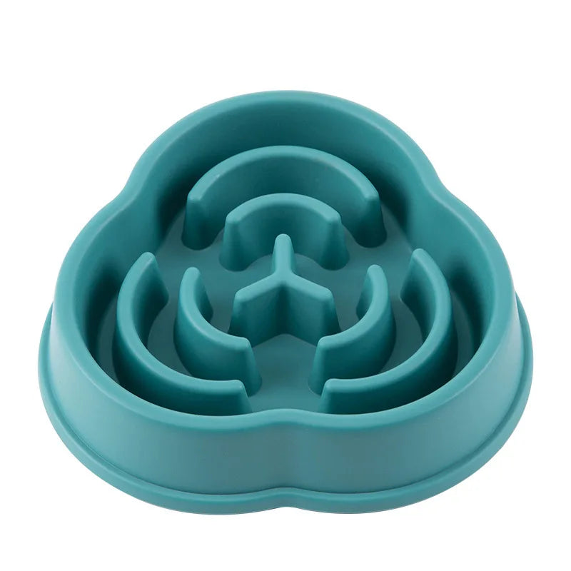 Anti-Choking Slow Feeder Dog Bowl – Non-Slip Anti-Overturn Feeding Dish