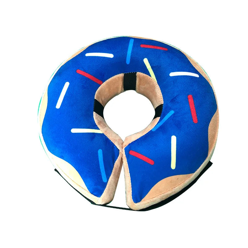 Dog Recovery Collar – Inflatable Donut Cone Adjustable