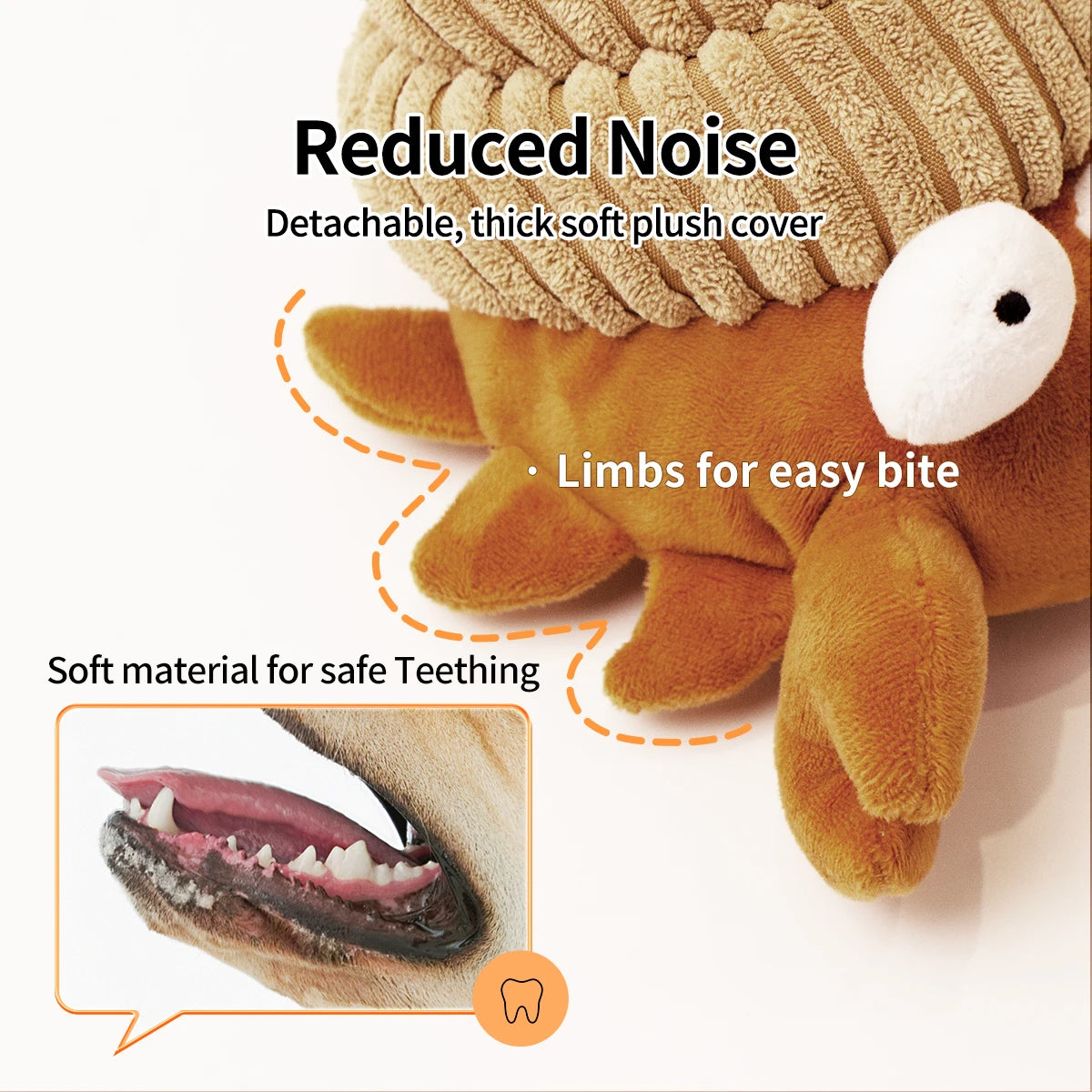 Interactive Dancing Dog Toy Ball – Motion Activated Plush Fetch