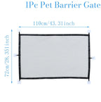 Dog Mesh Barrier Gate – Foldable Safety Fence