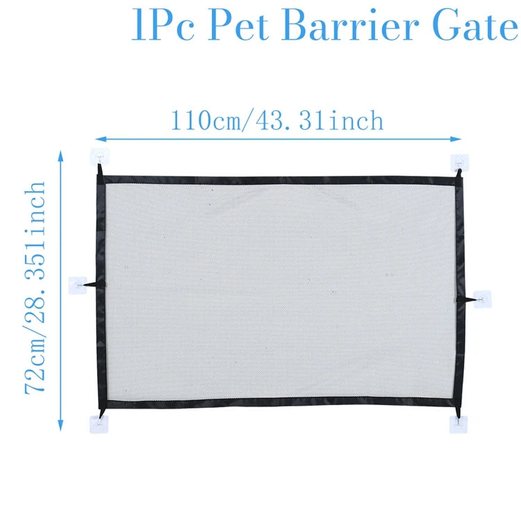 Dog Mesh Barrier Gate – Foldable Safety Fence