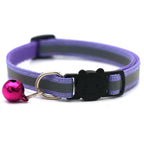 Mini Adjustable Dog Collar with Bell & Bow Tie – Reflective Small Puppy Collar