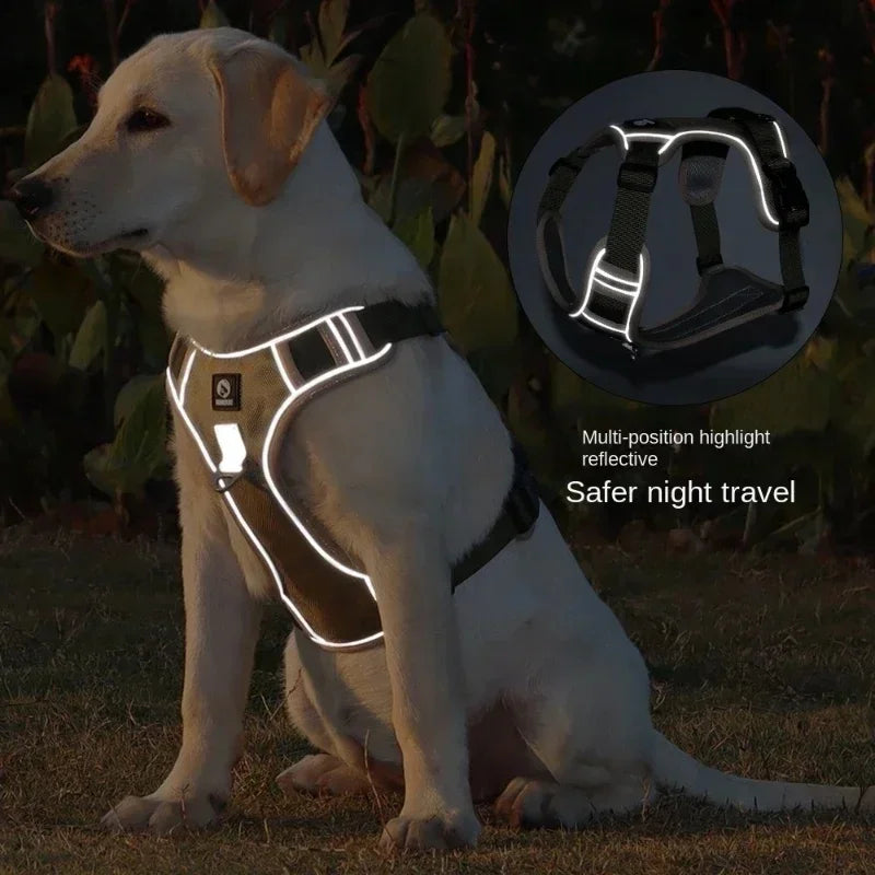 Tactical Dog Harness – Waterproof Reflective Vest