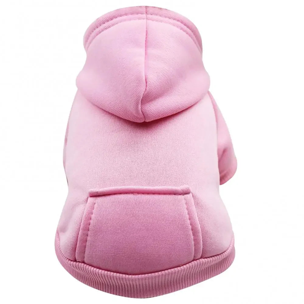 Dog Hooded Sweatshirt – Warm Winter Coat for Small Dogs