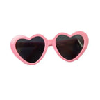 Fashion Heart Dog Sunglasses – Lightweight Photo Accessory