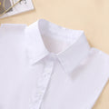 Detachable Cotton Fake Collar for Women – One Size