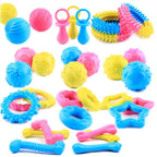 Rubber Bone Shape Chew Toy - 2 Sizes for Dogs | Durable & Dental-Friendly