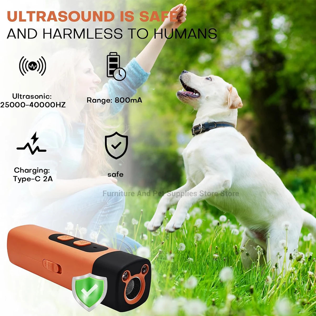 Dog Repeller – Ultrasonic Bark Control