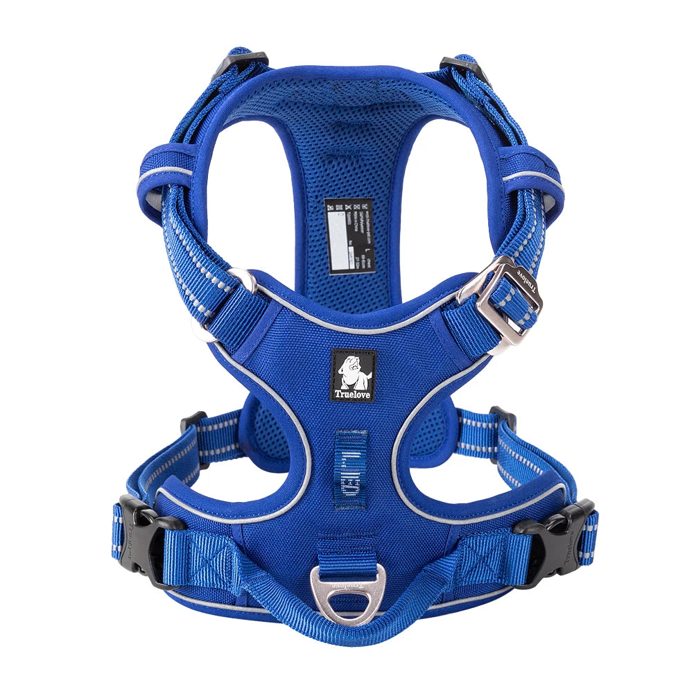 Truelove Reflective Nylon Dog Harness – Padded Quick Release