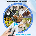 Ultrasonic Dog Bark Deterrent – Rechargeable Training & Behavior Aid