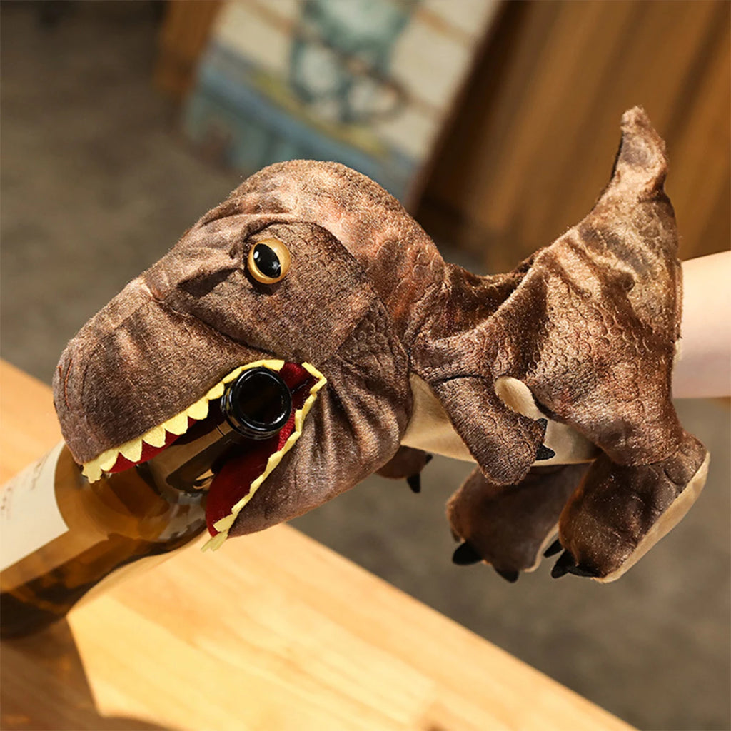 Dinosaur Hand Puppet Dog Toy – Interactive Plush