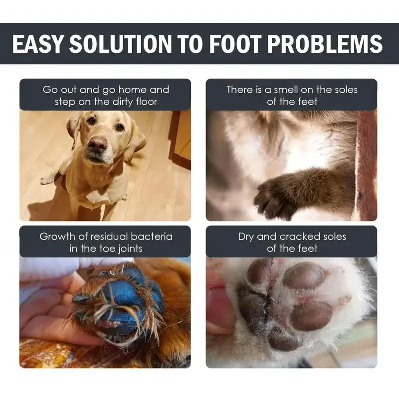Dog Paw Cleaner – No-Rinse Foam