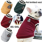 Warm Knit Dog Sweater – Cotton Winter Coat for Small Dogs