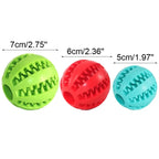 Interactive Rubber Ball – Teeth Cleaning Toy for Dogs