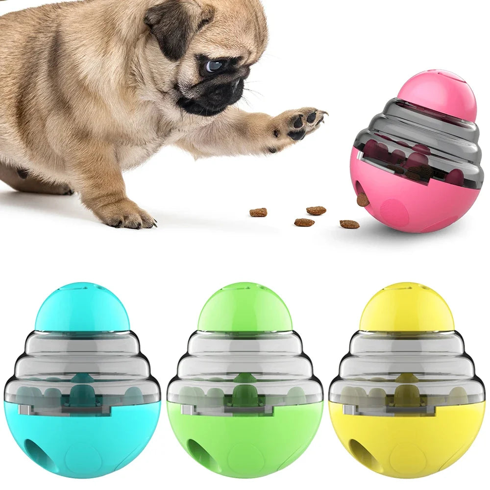 Dog Treat Dispenser Toy – IQ Tumbler Feeder
