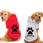 Winter Cotton Dog Jacket – Windproof Color Block Coat for Small Dogs