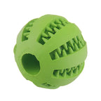 Bite Resistant Treat Feeder Ball - Durable Toy for Dogs with Tooth Cleaning Benefits