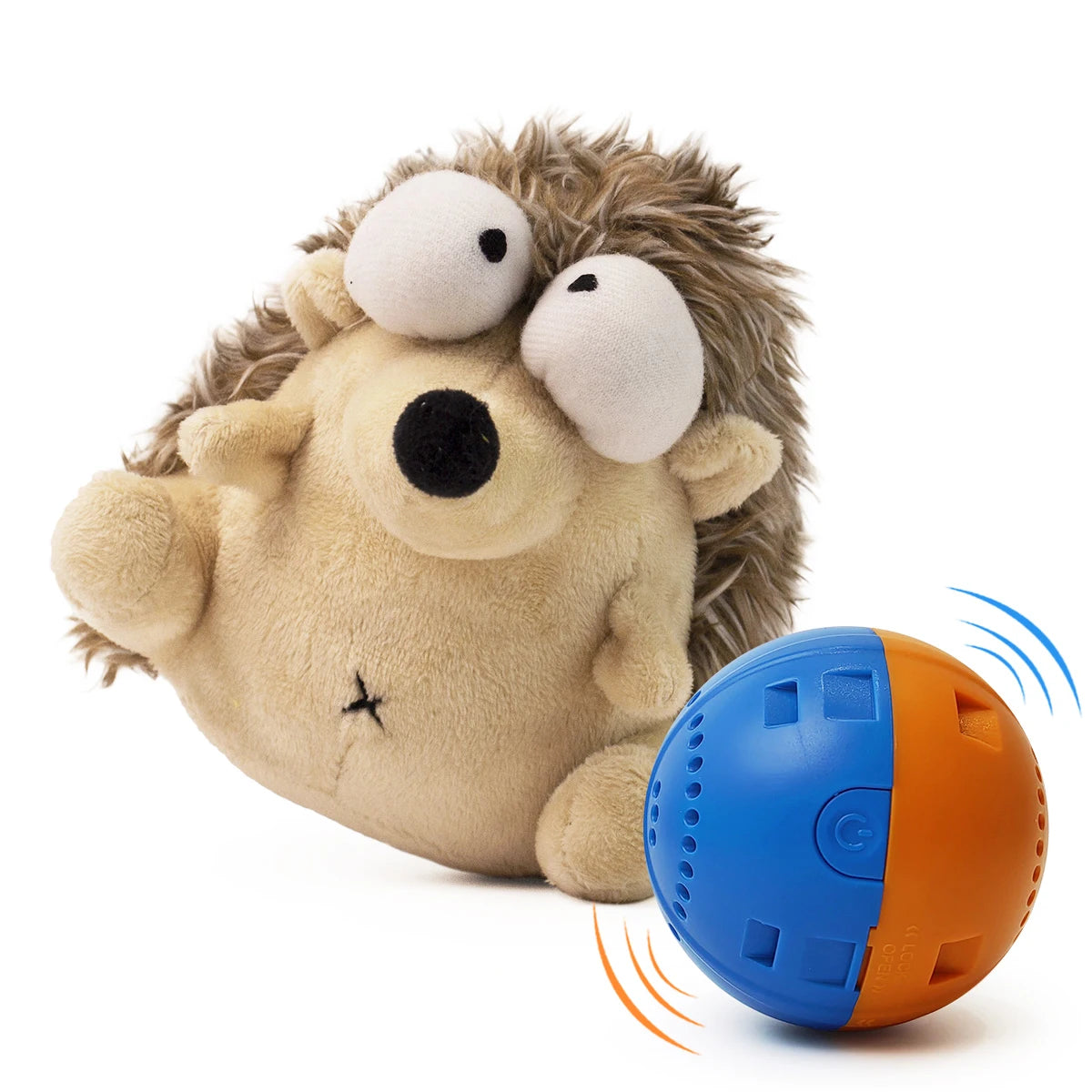 Interactive Dancing Dog Toy Ball – Motion Activated Plush Fetch