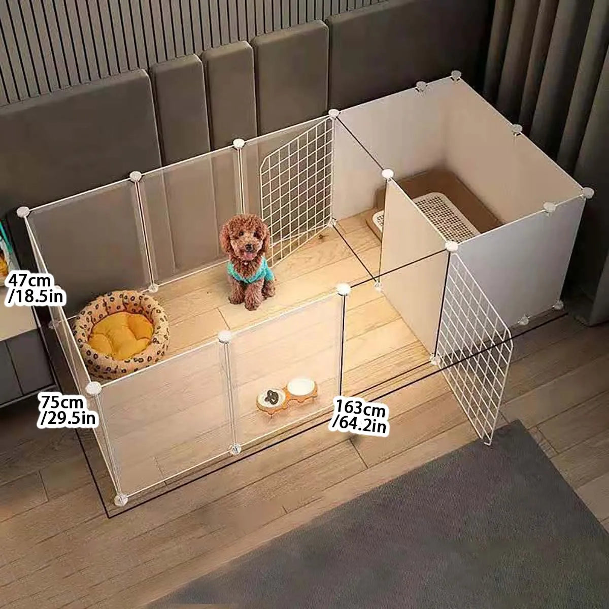 Dog Indoor Playpen – Small Dog Fence