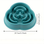 Anti-Choking Slow Feeder Dog Bowl – Non-Slip Anti-Overturn Feeding Dish