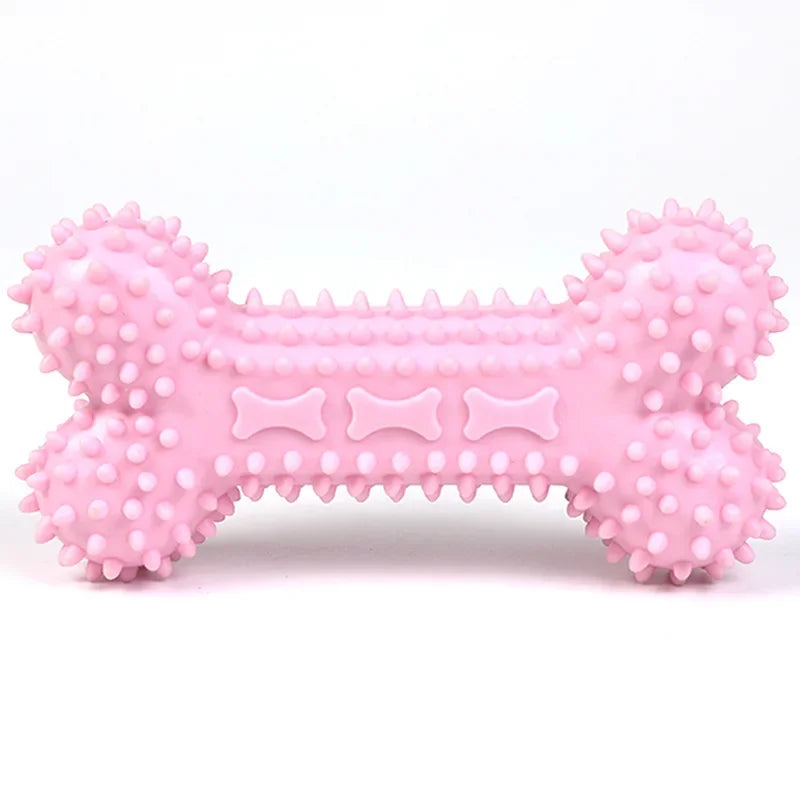 Indestructible Dog Toy for Small Dogs – Teeth Cleaning Bone
