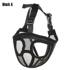 Adjustable Dog Muzzle Nylon – Breathable Anti Bark Bite