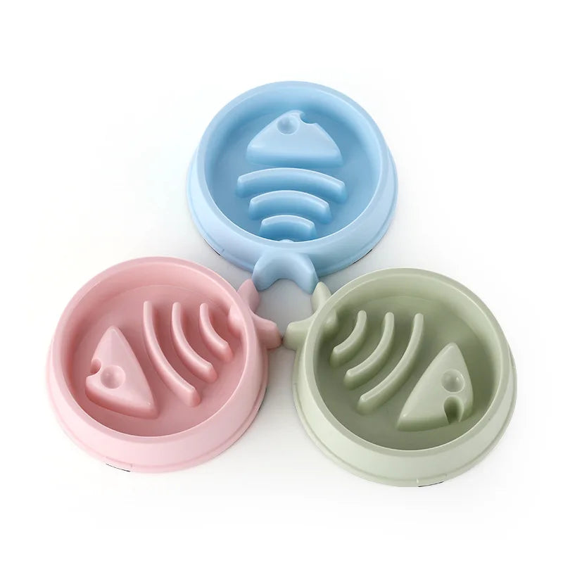Modern Aesthetic Slow Feeder Dog Bowl – Anti-Choking Maze Dish