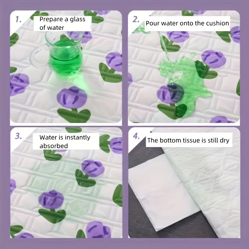 Leak-Proof Washable Incontinence Pad – Non-Slip Bed Mat for Seniors, Pets, Menstruation & Home Use
