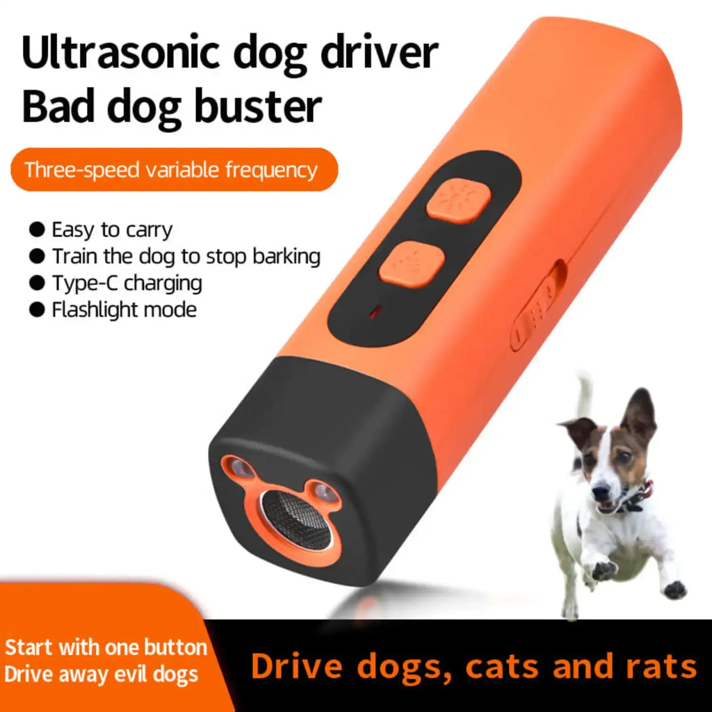 Professional Ultrasonic Bark Control Device – Long Range Trainer
