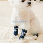 Winter Dog Knee Socks – Cotton Knit Leg Warmers for Small to Large Dogs