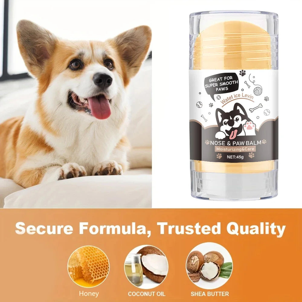 Water Ice Levin Dog Paw Balm – Lick-Safe Moisturizing Cream for Paws & Snout
