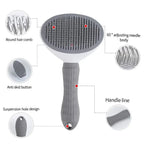 Stainless Steel Dog Brush – Pet Hair Remover & Grooming Comb