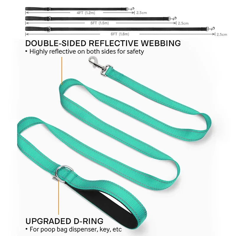Dog Leash – Reflective Night Safety