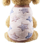 Doagk Dog Vest Coat – Warm Fleece Jacket for Small Dogs, 12 Cartoon Colors