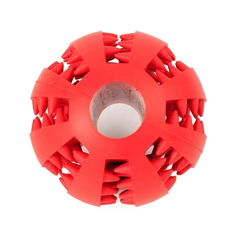 Interactive Rubber Ball – Teeth Cleaning Toy for Dogs