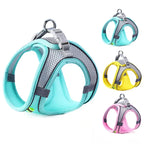 NONECN Reflective Nylon Dog Harness Vest – Small to Medium Dogs, Breathable, Striped