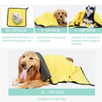 Quick-Dry Dog Bath Towels – Super Absorbent Polyester Microfiber