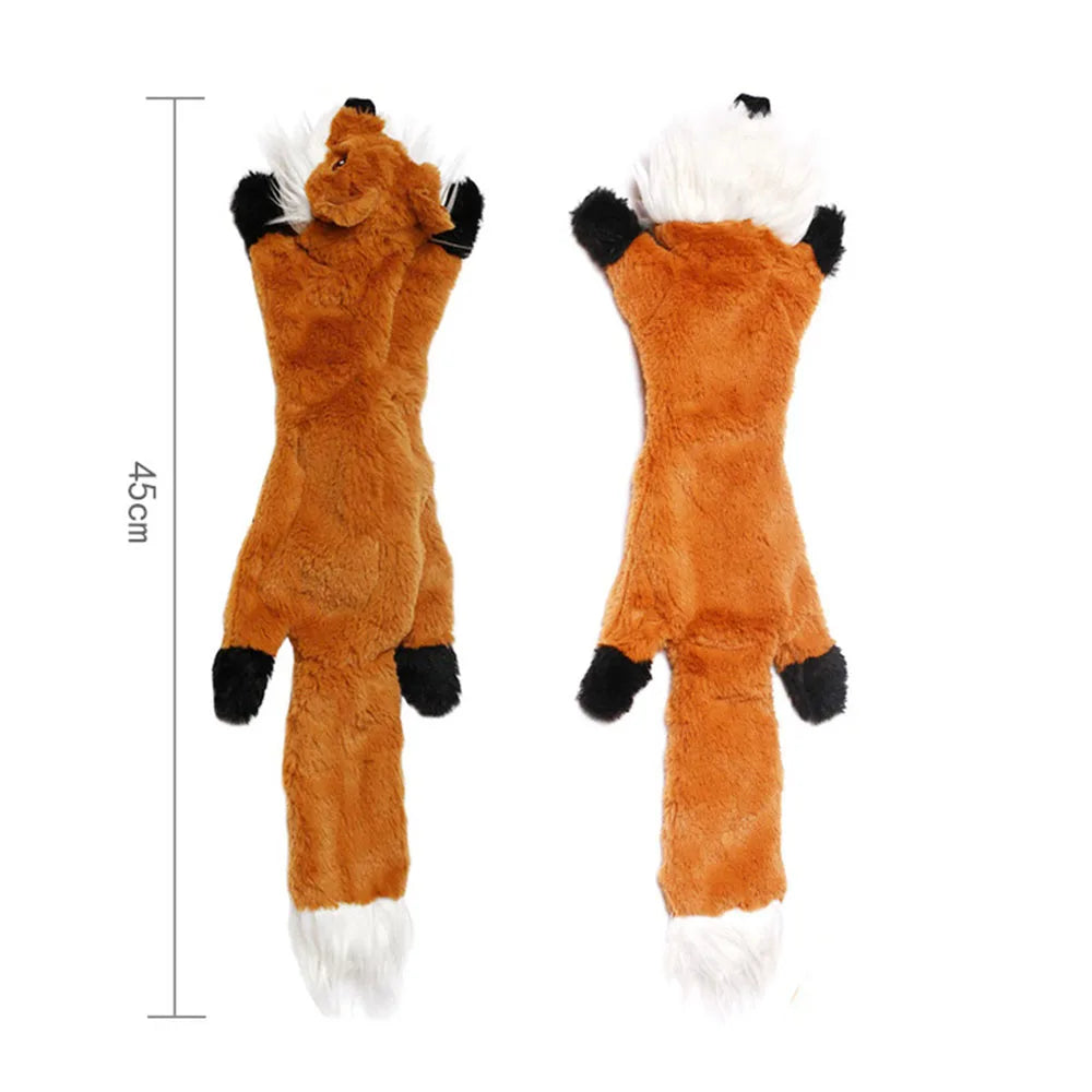 Crocodile Plush Dog Toy – Squeaky Interactive for Outdoor Play