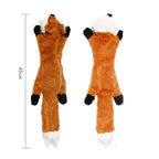 Crocodile Plush Dog Toy – Squeaky Interactive for Outdoor Play