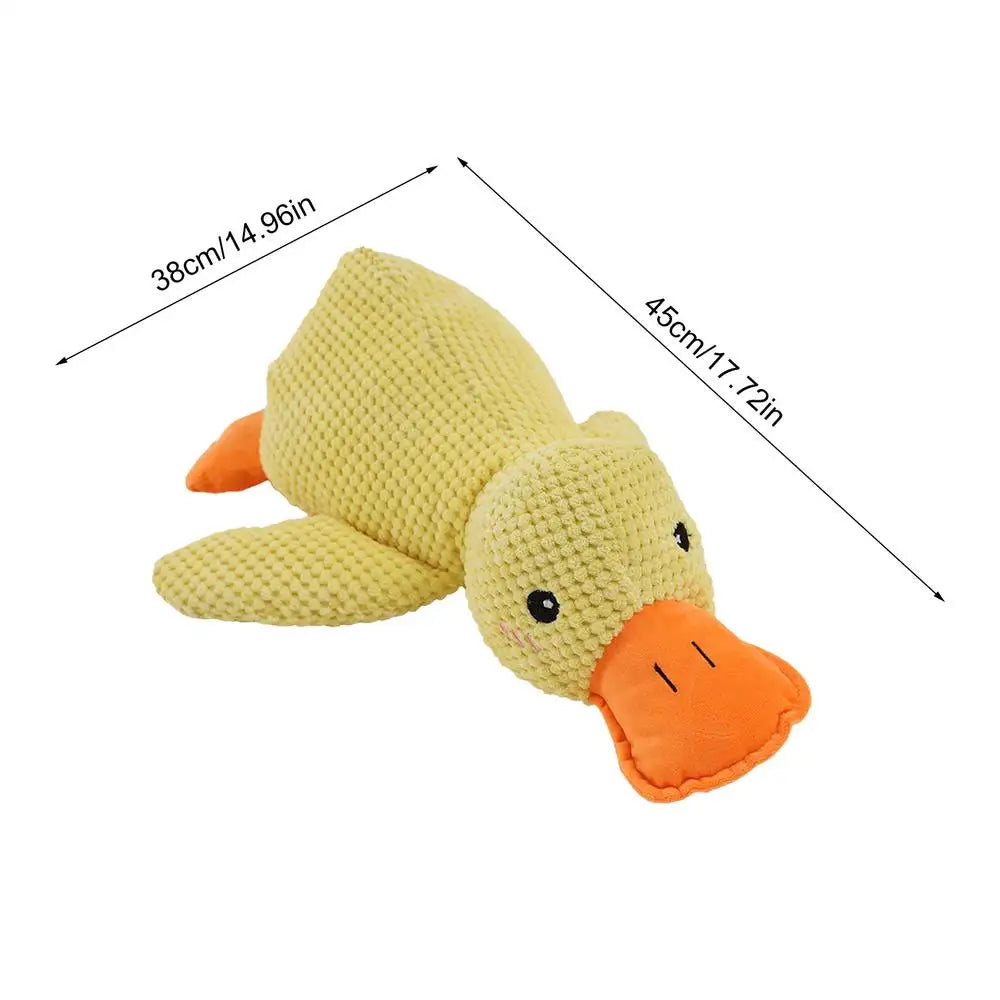 Stomping Duck Plush Dog Toy – Bite Resistant Large