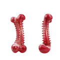Natural Rubber Bone Dog Chew Toy – Dental Clean