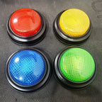 Game Buzzer 4-Pack with Lights – Quick Answer Buttons