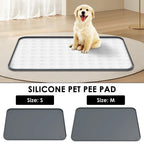 Silicone Dog Pee Pad Holder – Leakproof Foldable Potty Training Mat