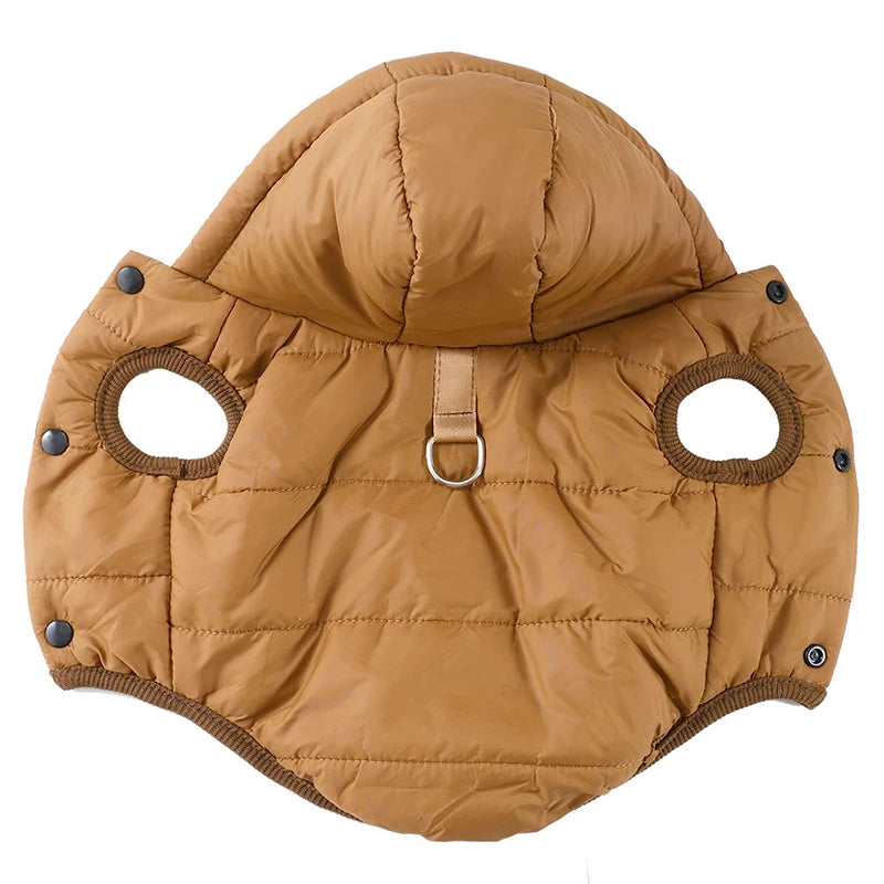 Thick Warm Dog Jacket – Autumn Winter Coat for Small Dogs