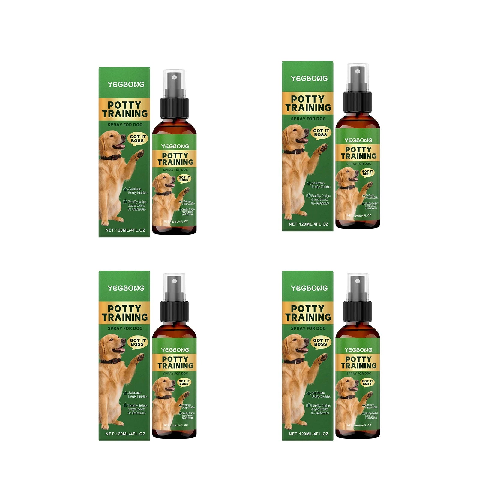 Dog Potty Training Spray – Toilet Attractant Scent 120ml