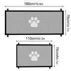 Dog Safety Gate – Portable Mesh Barrier